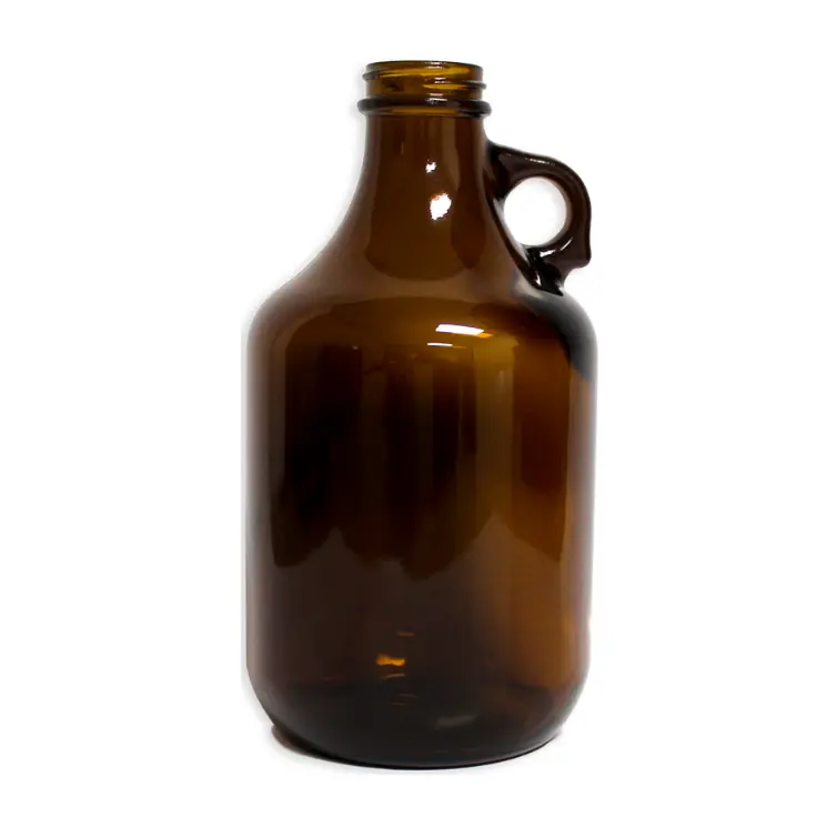 Amber Glass Growler Bottle 1890mL 