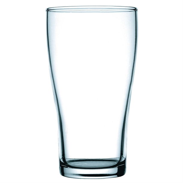 Arcoroc Conical Beer Glass 425ml - Tempered/Certified