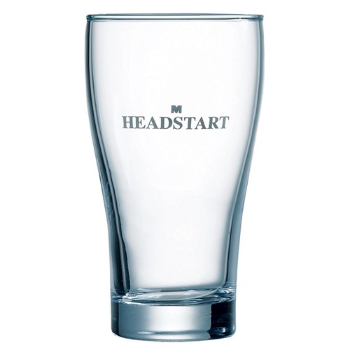 Arcoroc Conical Beer Glass 285ml - Tempered/Headstart