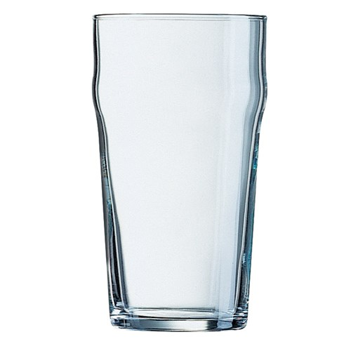 Arcoroc Nonic Beer Glass 570ml - Tempered/Certified/Nucleated