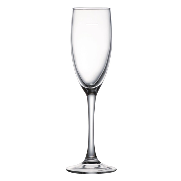 Arcoroc Breeze Flute 160ml W/Pour-Guide @125ml - Tempered