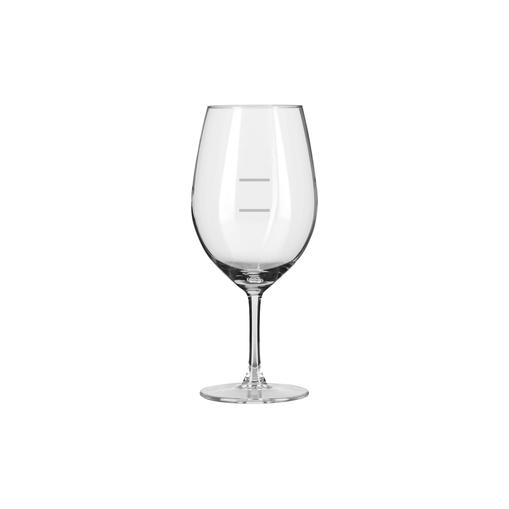 [LB570021-DPL] Libbey Onis Wine 530ml - Double Pour Line 150ml & 250ml