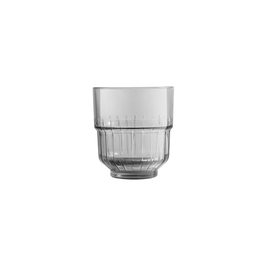 [LB820522] Libbey Onis Smoke Rocks 266ml - Duratuff / Xtratuff