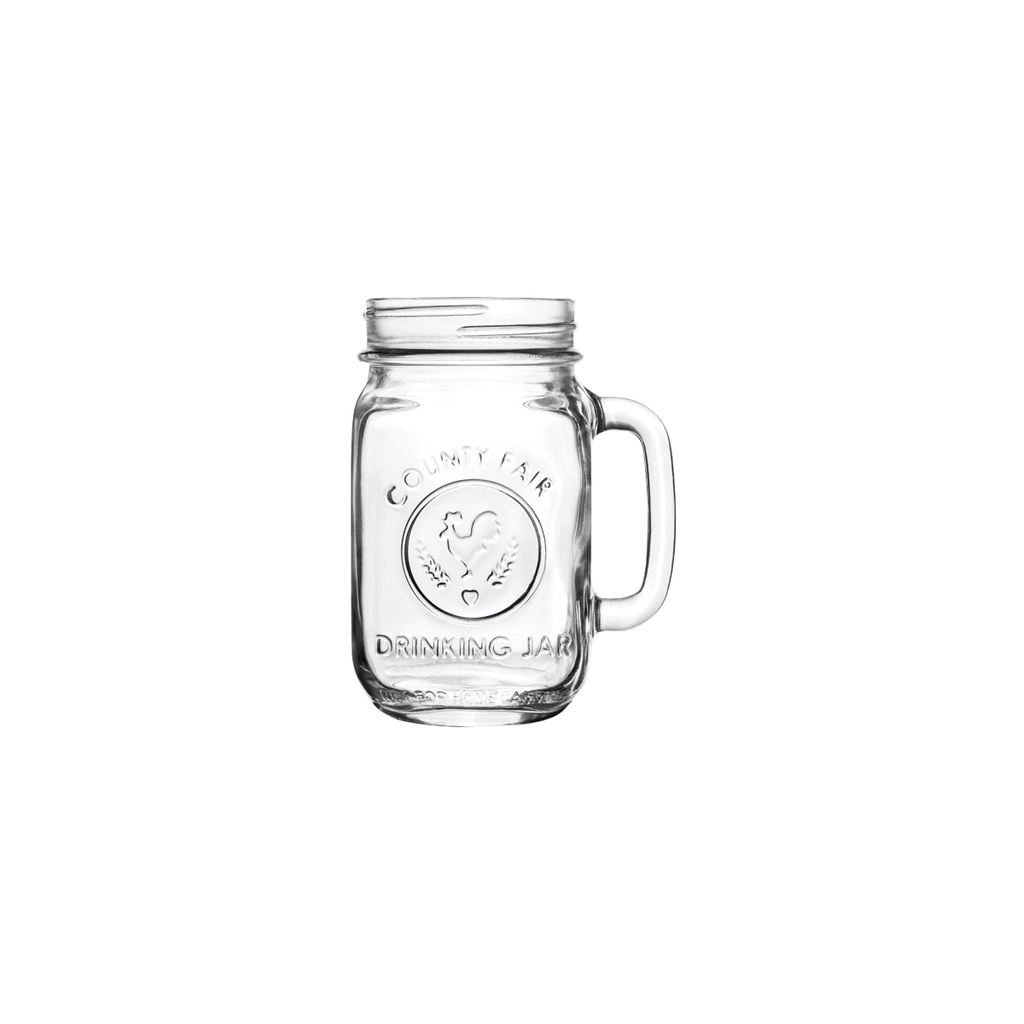 Libbey Onis County Fair Drinking Jar With Handle 488ml