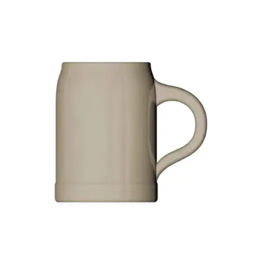 [1016] Sahm Bavarian Ceramic Stein 0.5l